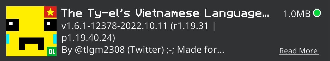 Vietnamese Language