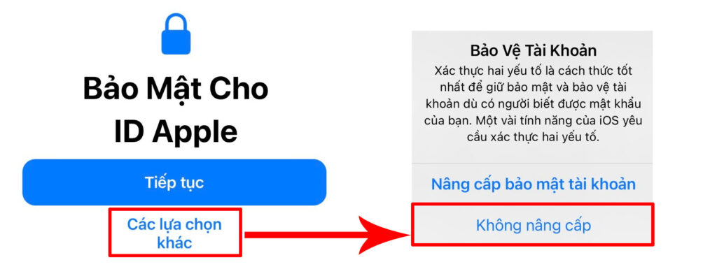 Bảo mật ID Apple