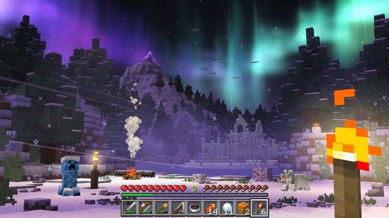 RealismCraft – Mod Minecraft Siêu Thực Đưa Thế Giới Khối Hộp Lên Một Tầm Cao Mới 4 RealismCraft thay vì cài shader