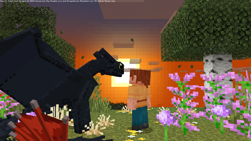 How to Train Your Dragon Add-On Trở thành kỵ sĩ rồng trong Add-On Minecraft! 1 How to Train Your Dragon
