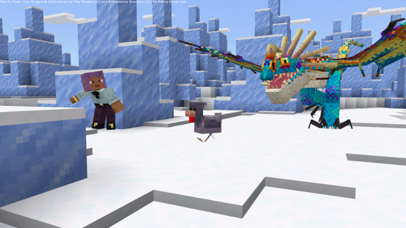 How to Train Your Dragon Add-On Trở thành kỵ sĩ rồng trong Add-On Minecraft! 3 Tính năng nổi bật của How to Train Your Dragon