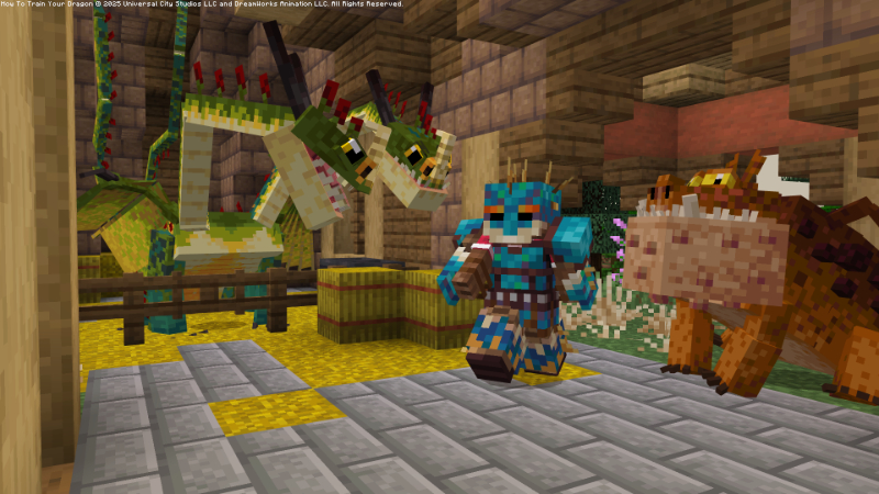 How to Train Your Dragon Add-On Trở thành kỵ sĩ rồng trong Add-On Minecraft! 5 zenith Screenshot 4
