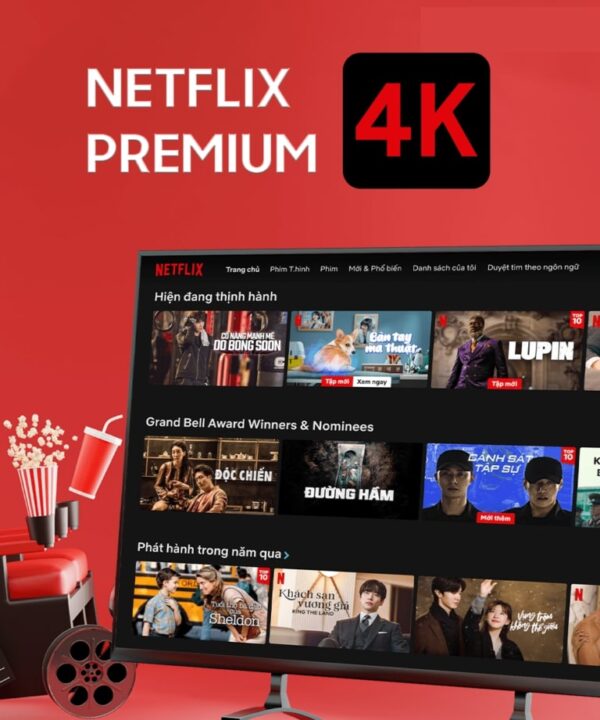 Tài Khoản Netflix Premium – Xem Phim Chất Lượng 4K Full HD