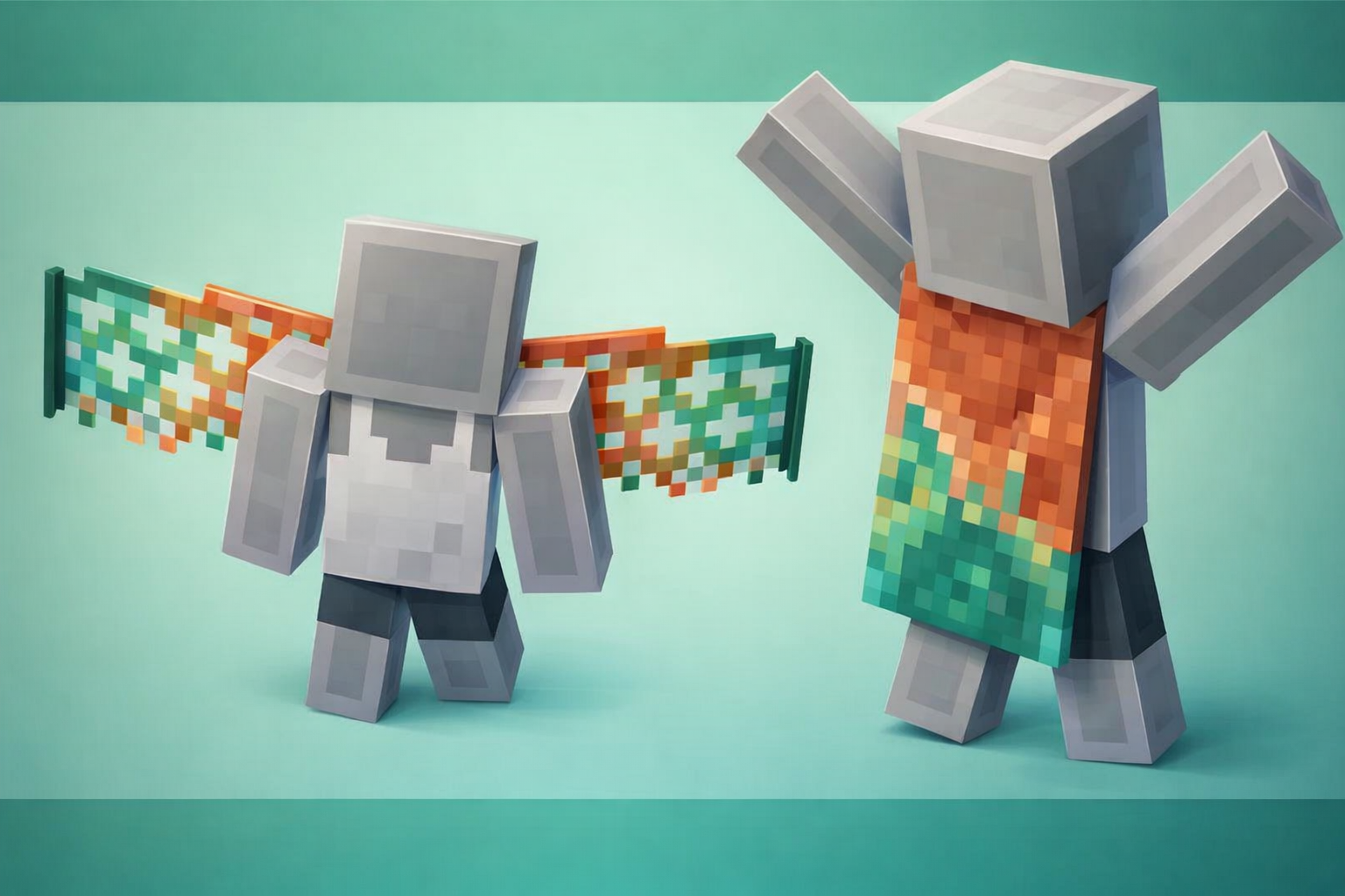 Kids Store - Woo Product Template 2 Minecraft Copper Cape (Java & Bedrock) – Key Áo Choàng Đồng