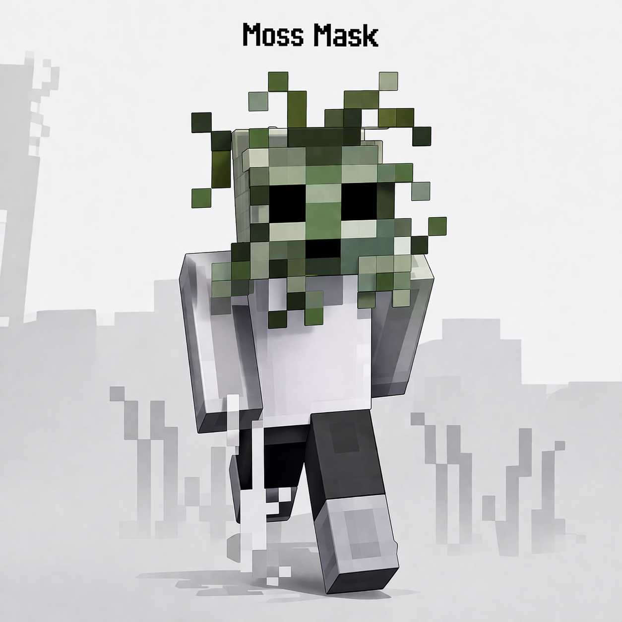 Kids Store - Woo Product Template 1 Moss Mask Mặt Nạ Rêu (Minecraft Java & Bedrock Edition)