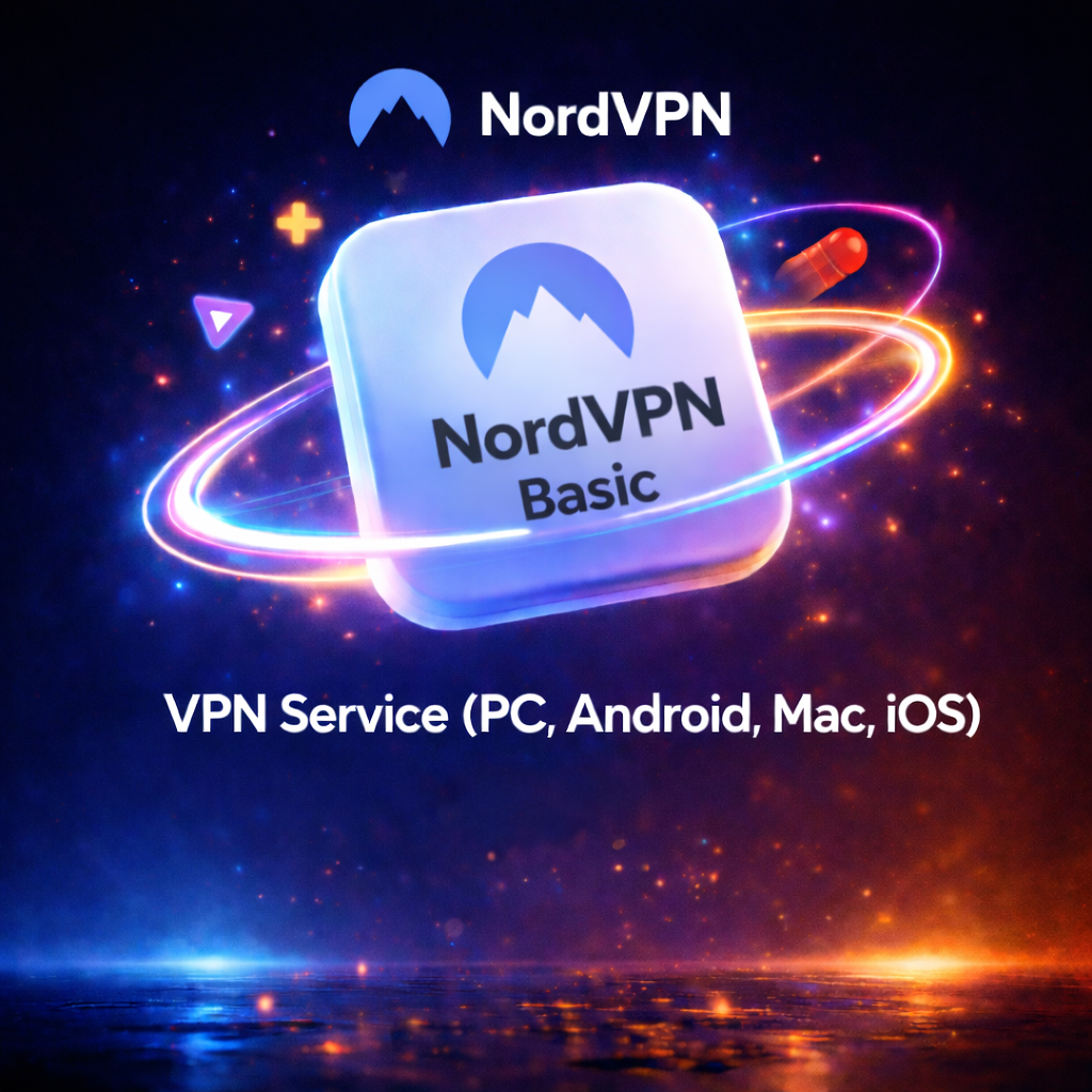 Kids Store - Woo Product Template 1 NordVPN Basic – Dịch vụ VPN (PC, Android, Mac, iOS) (10 thiết bị, 3 tháng) – Key NordVPN – Toàn cầu