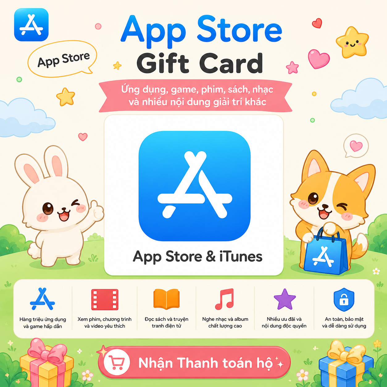 Kids Store - Woo Product Template 1 Dịch Vụ Mua Hộ Ứng Dụng & Game iPhone/iPad (App Store)
