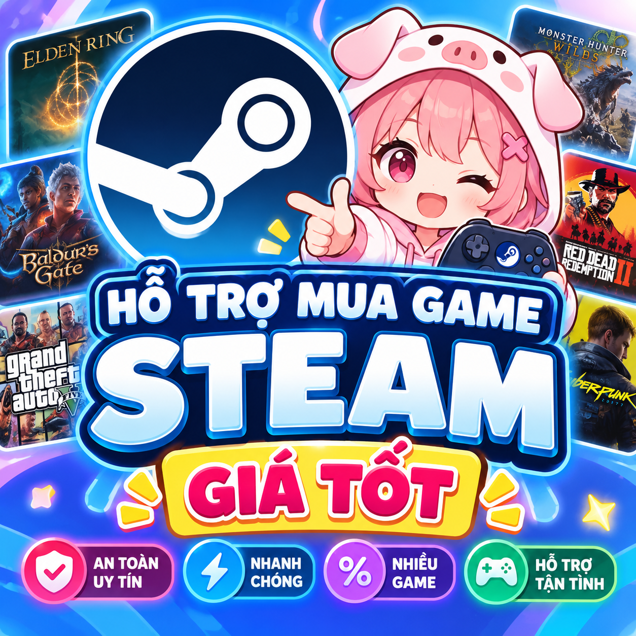 Kids Store - Woo Product Template 1 Hỗ Trợ Mua Game Steam Giá Tốt – Nhanh Chóng, Tiện Lợi